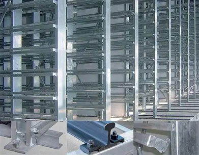 Telliskivi masin koos rack hooldussüsteemiga